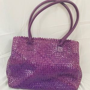 Pons Quintana Purple Handbag